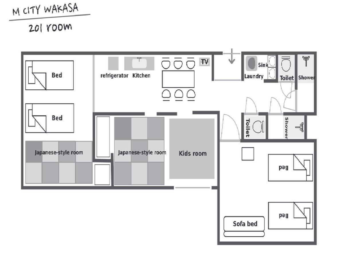 Mcity In Wakasa Naha Exteriér fotografie